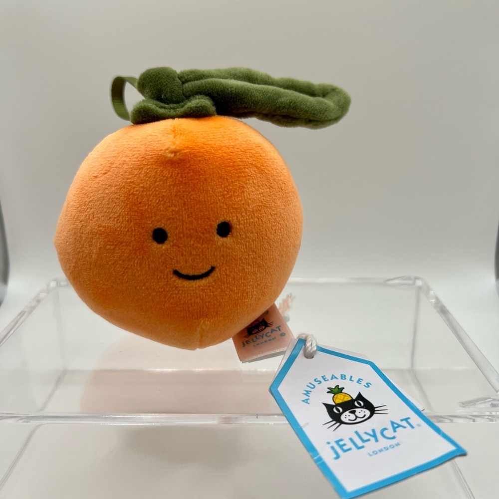 SOLD Jellycat Festive Folly Clementine Ornament BNWT